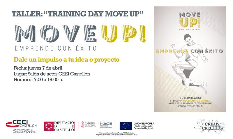 Invitacin taller: Training day MOVEUP! , jueves 7 de abril