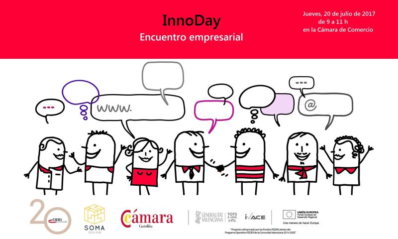 Invitacin al I InnoDay con CEEI Castelln y Cmara de Comercio de Castelln