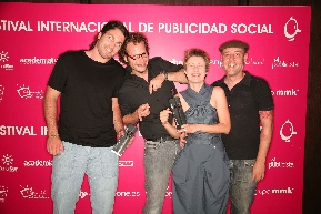 Myriam Gillamón, Jose Bahamonde, Jose Muñoz y Pepe Buonamisis