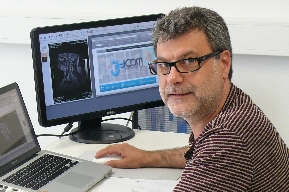 Juanjo López trabajando en el CEEI Castellón