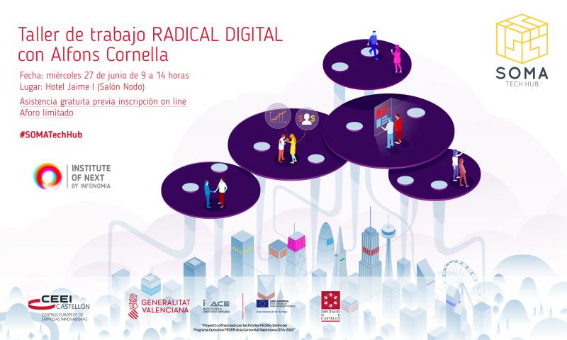 Recordatorio:Taller de trabajo Radical Digital con Alfons Cornella, 27 de junio