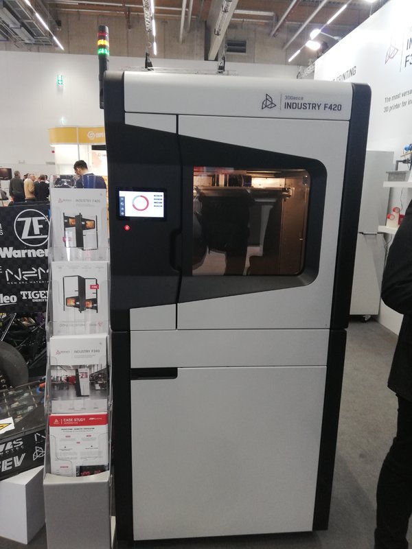 INDUSTRY F420, la nueva impresora 3D  de 3DGENCE para plsticos tcnicos