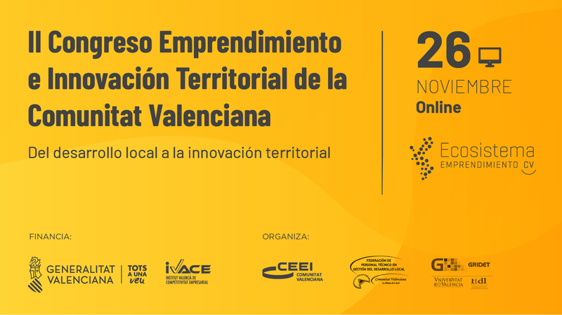 II Congreso Emprendimiento e Innovacin Territorial de la Comunitat Valenciana