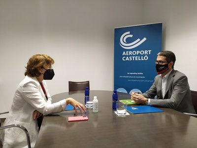 El aeropuerto de Castellón y CEEI Castellón abren vías de colaboración para promover proyectos innovadores