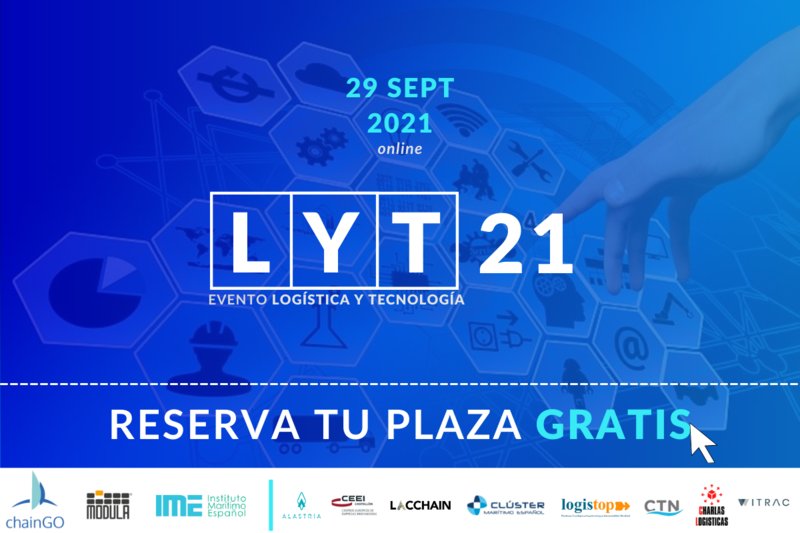 Invitación Evento Logística y Tecnología, LYT21