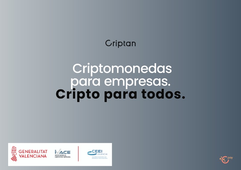 Presentación Jorge Soriano de Criptan. "Cripto para todos"