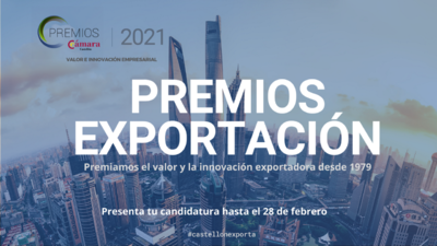 Convocatoria de los Premios a la Exportación 2021