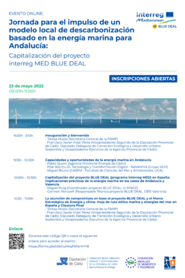 Jornada para el impulso de un modelo local de descarbonizacin basado en la energa marina para Andaluca
