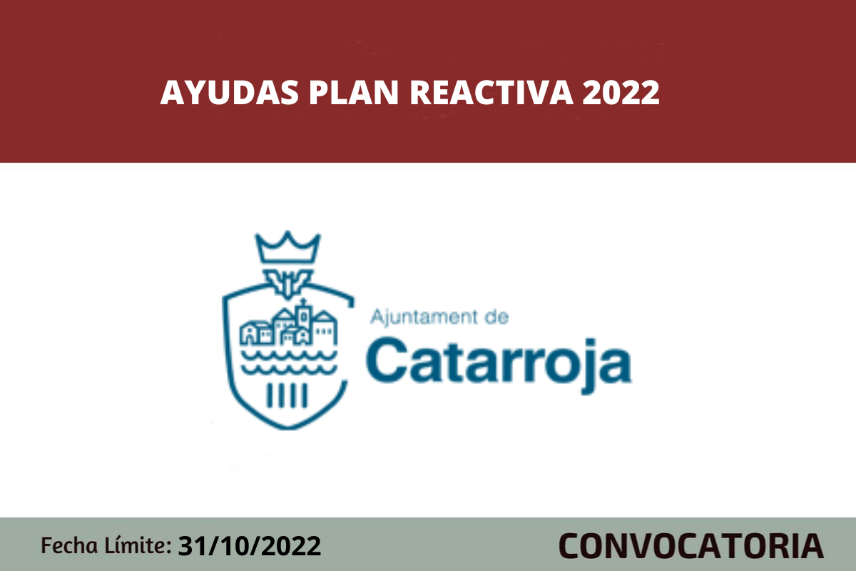 Plan reactiva 2022 Catarroja