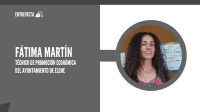 Fátima Martín: "La salud del emprendimiento de Elche ahora mismo es muy buena y está en crecimiento"