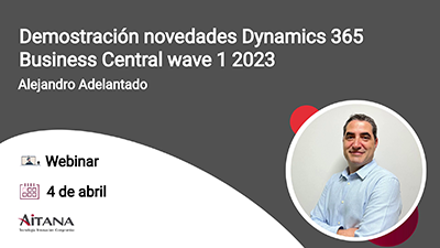 Webinar - Demostracin novedades Dynamics 365 Business Central wave 1 2023