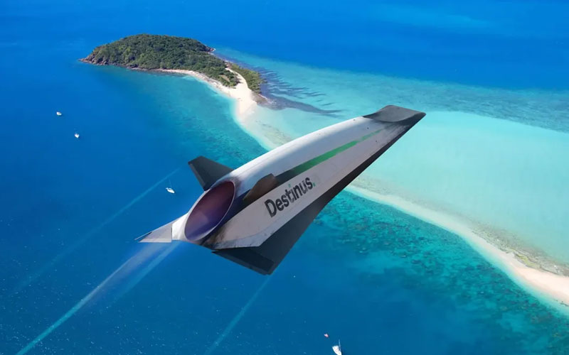 Destinus: la startup que quiere revolucionar los vuelos comerciales con un avión hipersónico de hidrógeno