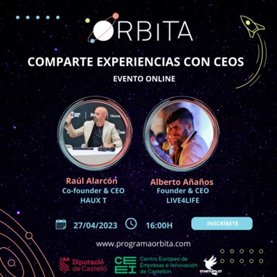rbita live: Comparte experiencias con CEOs