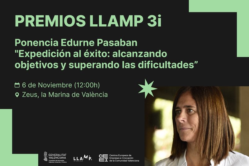 Entrega premios LLAMP triple impacto con Edurne Pasaban