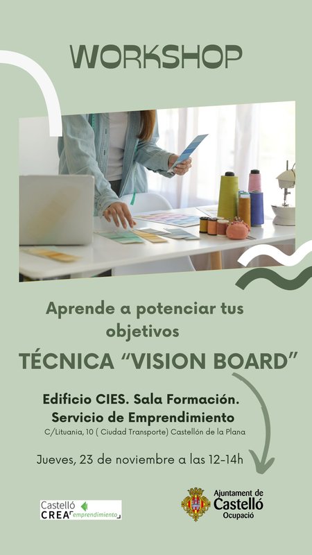 Taller Vision Board