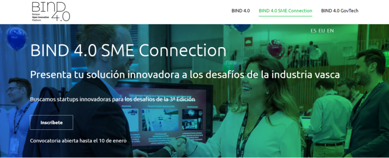 Convocatoria BIND 4.0 SME Connection
