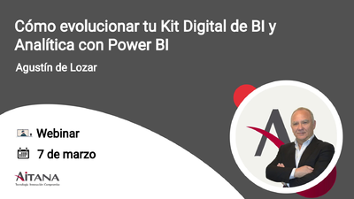 Webinar - Cmo evolucionar tu Kit Digital de BI y Analtica con Power BI