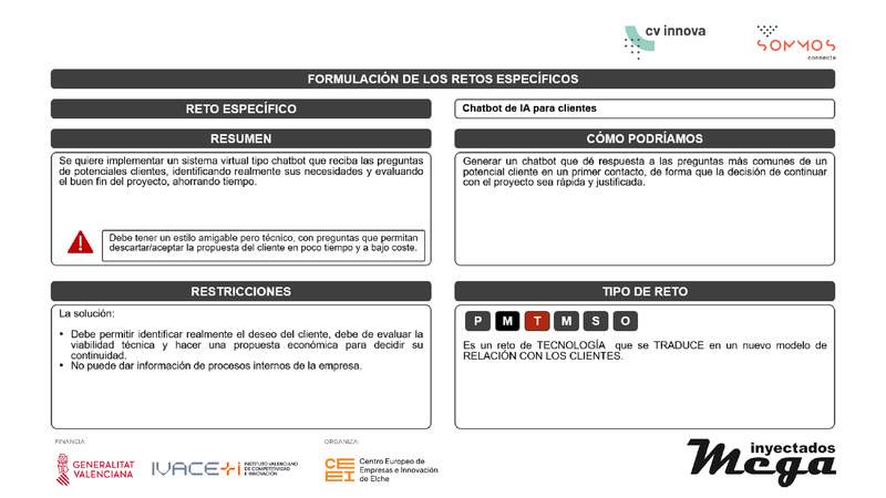 Chatbot de IA para clientes