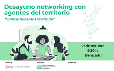 Desayuno de innovacin con Agentes del Ecosistema de Emprendimiento de Castelln. ZONA NORTE