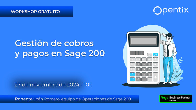 Gestin de cobros y pagos con Sage 200