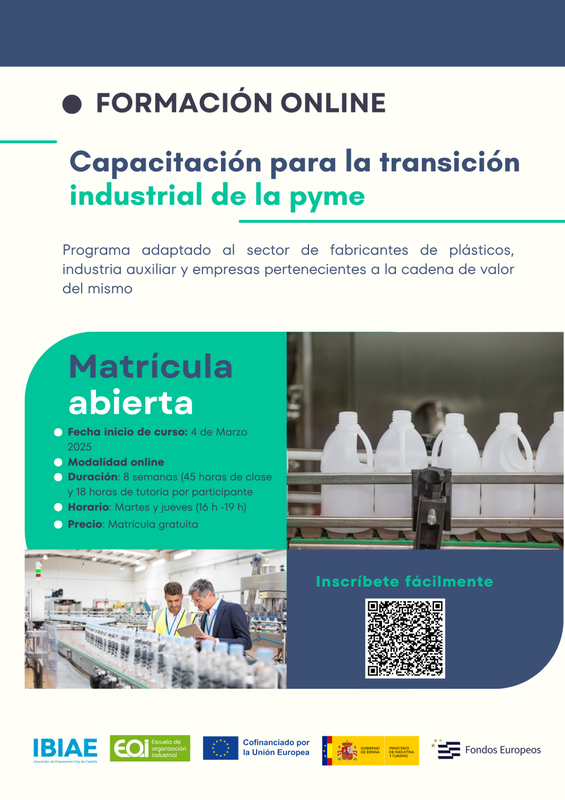 Curso Capacitacin para la transicin industrial de la pyme (Online)