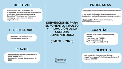 Ayudas al emprendimiento 2025