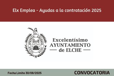 Elx Emplea - Ayudas a la contratacin 2025