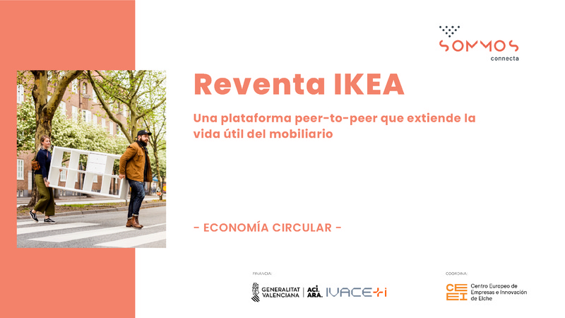 Reventa IKEA, una plataforma peer-to-peer que extiende la vida útil del mobiliario