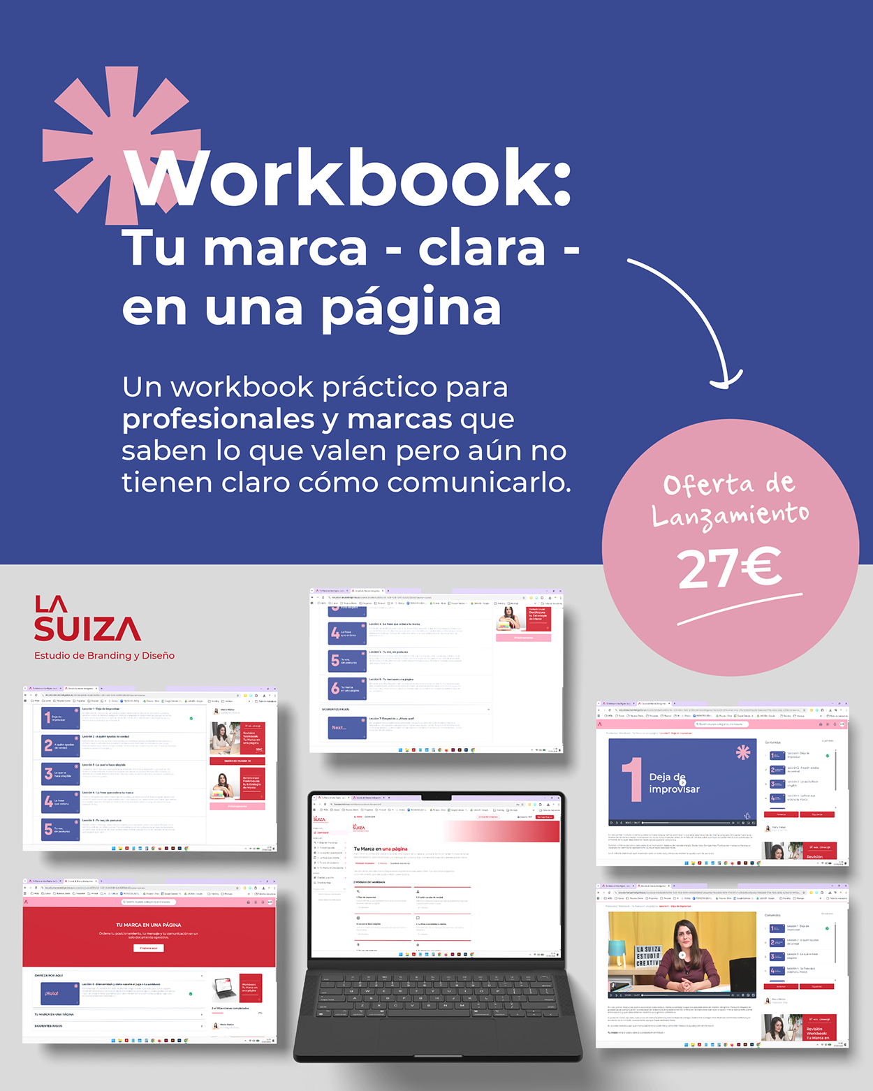 Tu Marca en una p�gina � Workbook para dejar de improvisar tu mensaje de marca