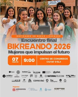 Elche impulsa el emprendimiento juvenil con el evento final del proyecto �BIKreando�