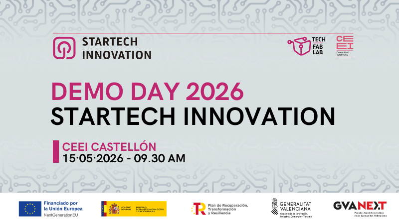 Te invitamos al Demo Day StarTech: 6 startups, pitches reales y networking