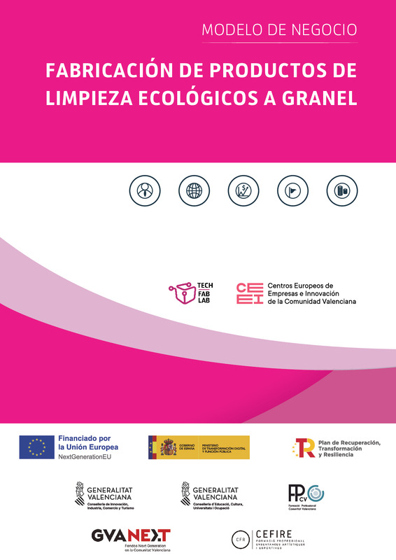 Fabricaci�n de productos de limpieza ecol�gicos a granel (Portada)