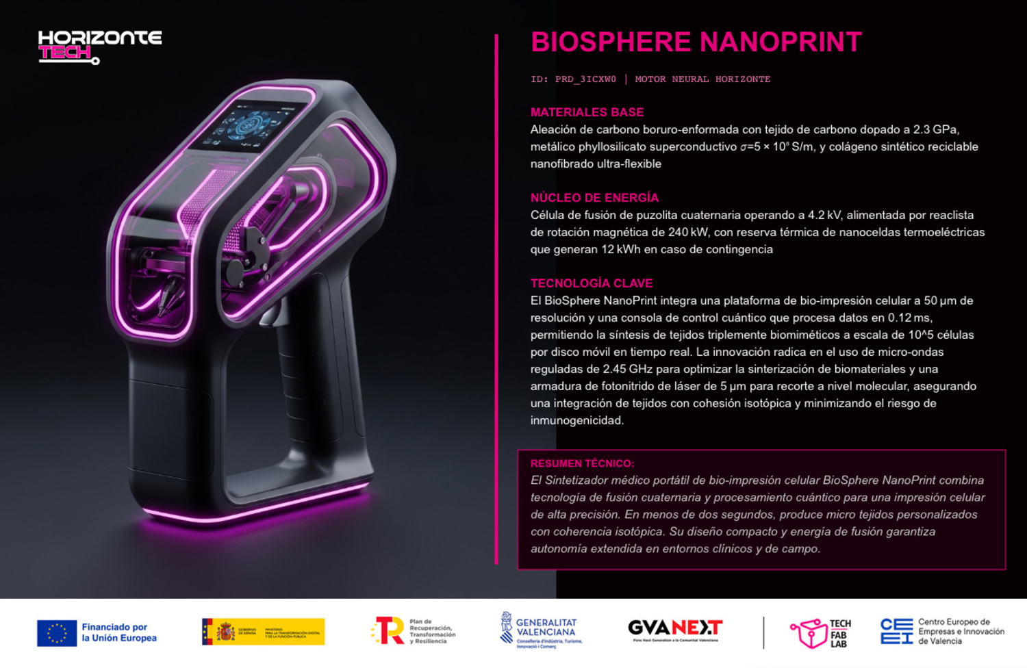 Horizonte Tech - Biosphere Nanoprint[;;;][;;;]
