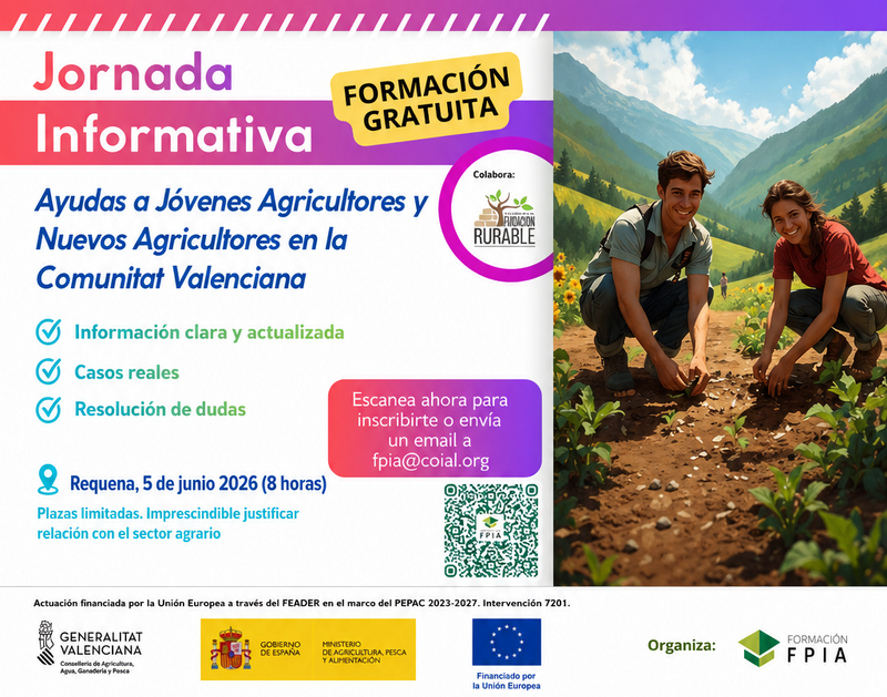 Jornada Informativa Ayudas a J�venes Agricultores y Nuevos Agricultores en la Comunitat Valenciana