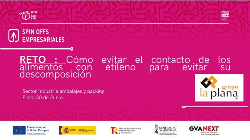 Reto Evitar contacto de los alimentos con etileno 