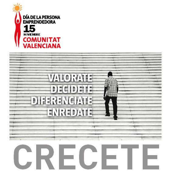 Lema-mensaje Crecete. Imagen #DPECV2012