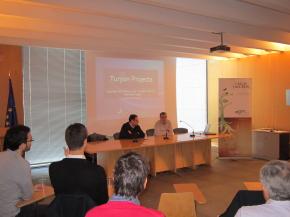 Cuatro empresas se presentan en el Desayuno de Innovaci�n. 30 de noviembre de 2012, CEEI Castell�n.
