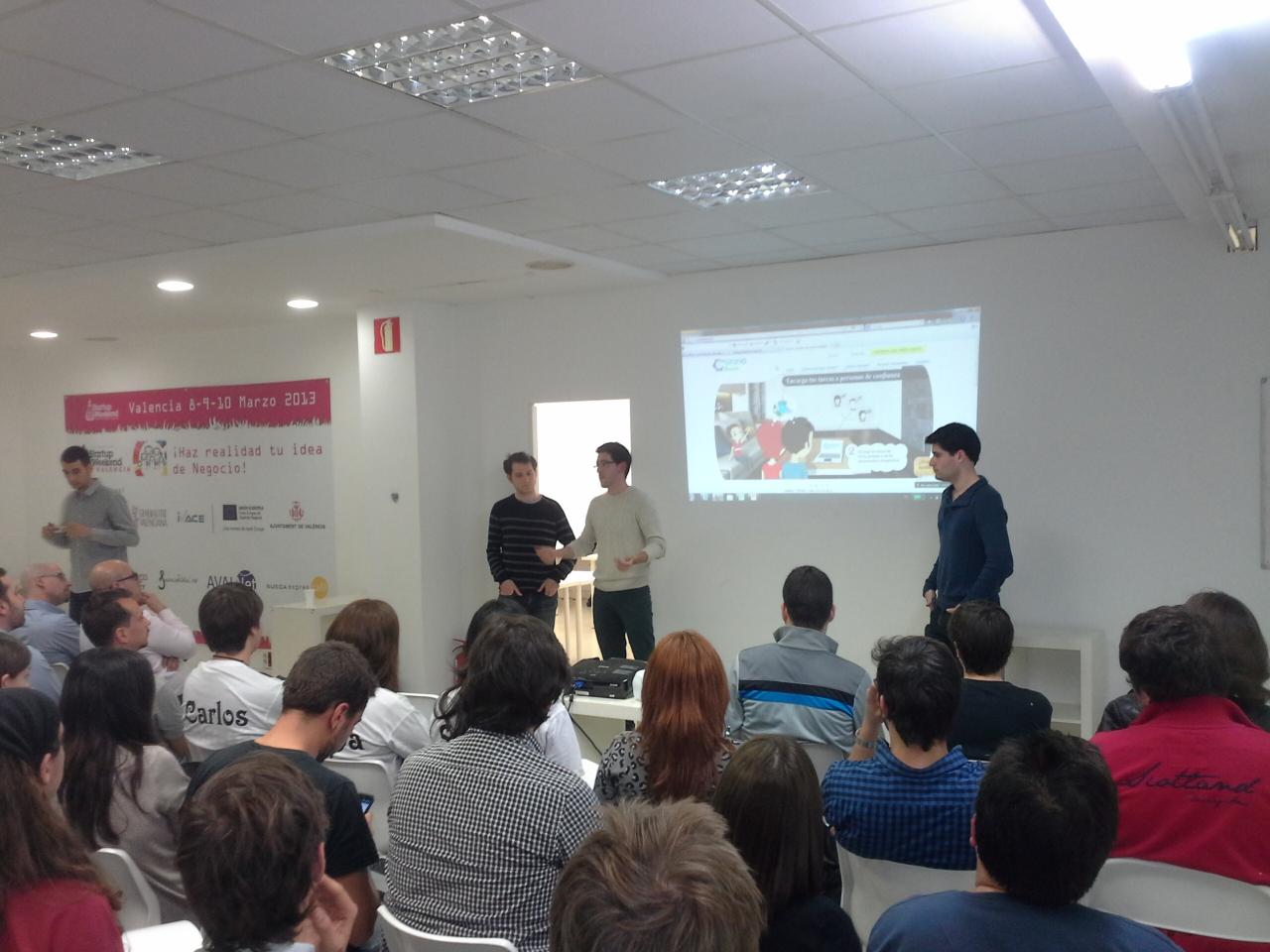 Presentación Startup Weekend marzo 2013