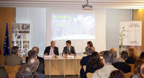 Rafael Benavent destaca el valor de la persona emprendedora en CEEI Castelln