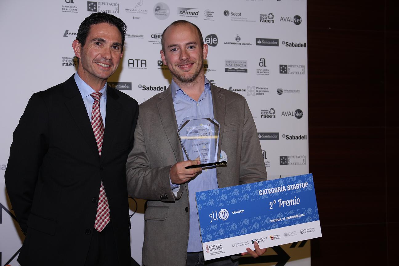 Segundo Premio 5U Startup  #DPECV2014