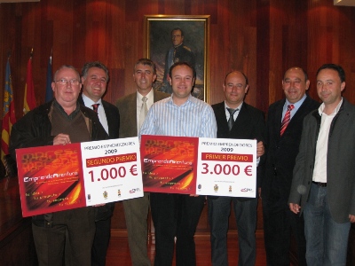 Entrega premios Emprendeaventura 2010