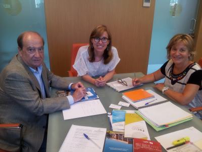 Reuni�n de trabajo de Direcci�n General de Desarrollo Rural de GVA y CEEI Valencia