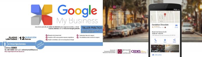 Taller: Google My business. La forma sencilla de estar en Internet