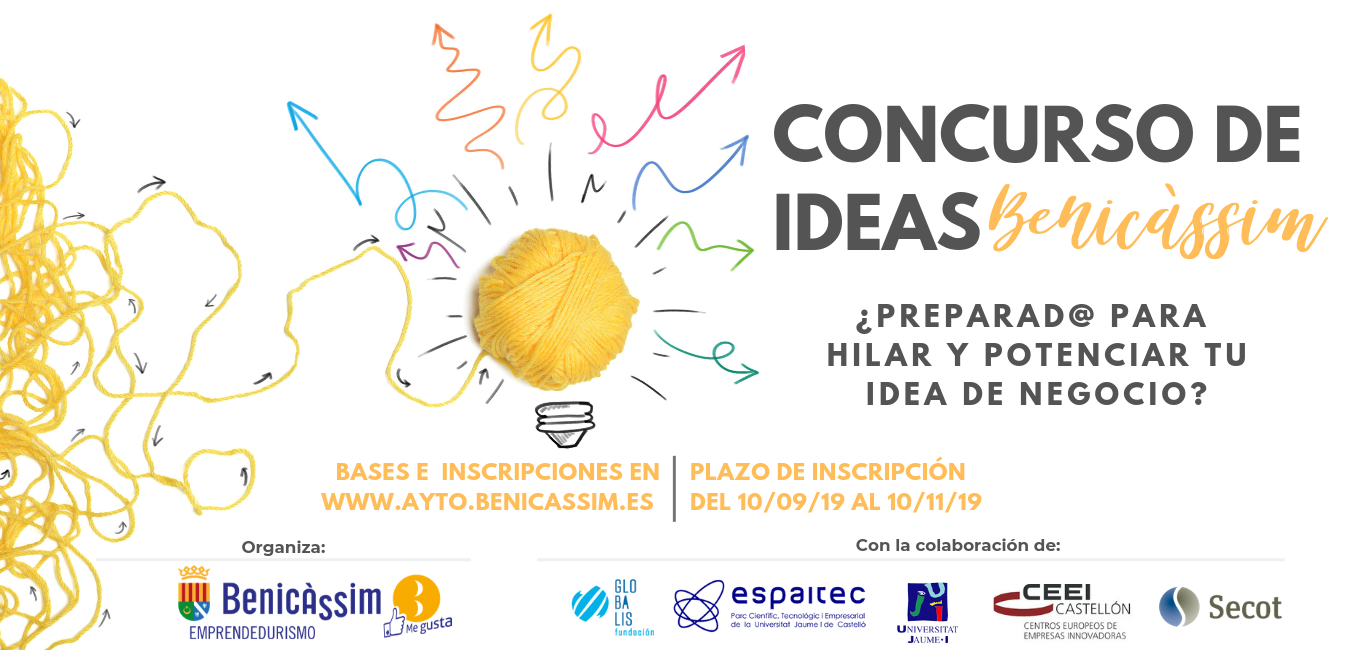 Concurso de ideas Benicàssim Emprende 2019.