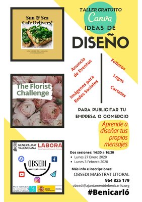 TALLER DE DISEÑO DE ELEMENTOS PUBLICITARIOS PARA PYMES CON CANVA