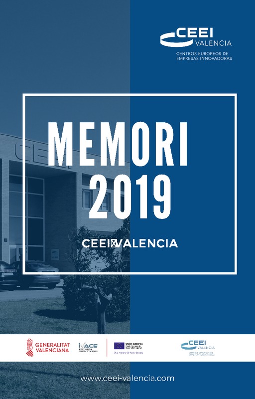 Memoria Anual 2019 CEEI Valencia