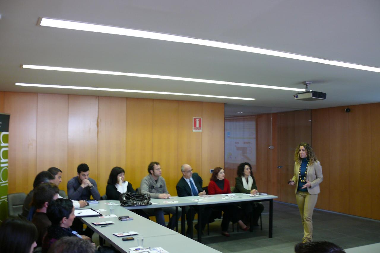 Desayuno de innovaci�n CEEI Castell�n 10/03/2011, Edurne Zubiria t�cnico CEEI Castell�n
