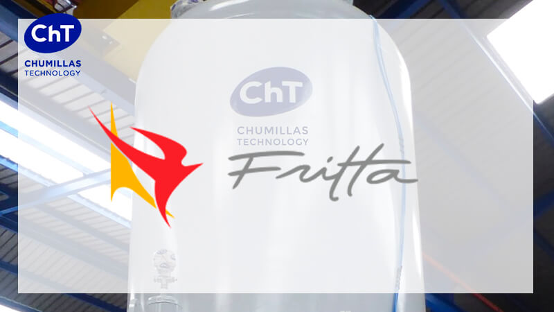 Chumillas Technology aumenta el transporte neumático de Fritta con un propulsor de 5.000 litros